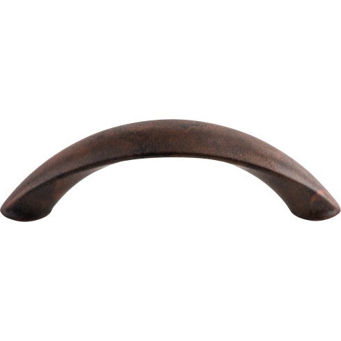 Top Knobs Arc Pull 3" c-c in Patina Rouge