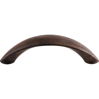 Top Knobs Arc Pull 3" c-c in Patina Rouge
