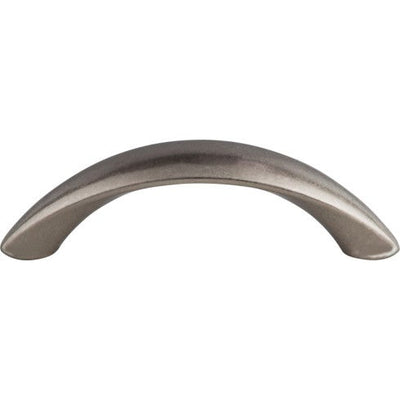 Top Knobs Arc Pull 3" c-c in Pewter Antique