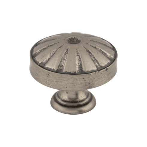 Top Knobs Hudson Knob 1 1/4" in Pewter Antique