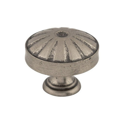 Top Knobs Hudson Knob 1 1/4" in Pewter Antique