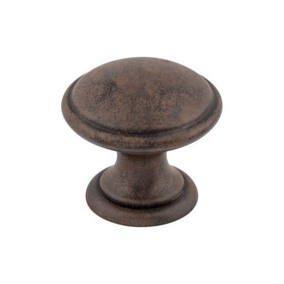 Top Knobs Rounded Knob 1 1/4" in Patina Rouge