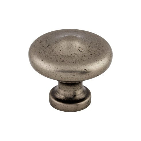 Top Knobs Peak Knob 1 5/16" in Pewter Antique