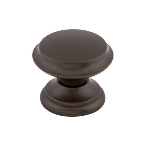 Top Knobs Flat Top Knob 1 3/8" in Oil Rubbed Bronze