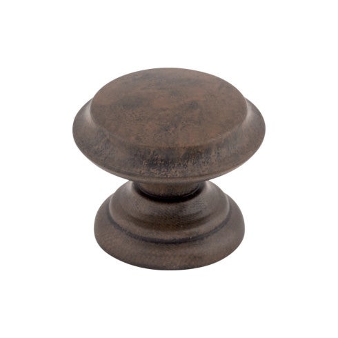 Top Knobs Flat Top Knob 1 3/8" in Patina Rouge