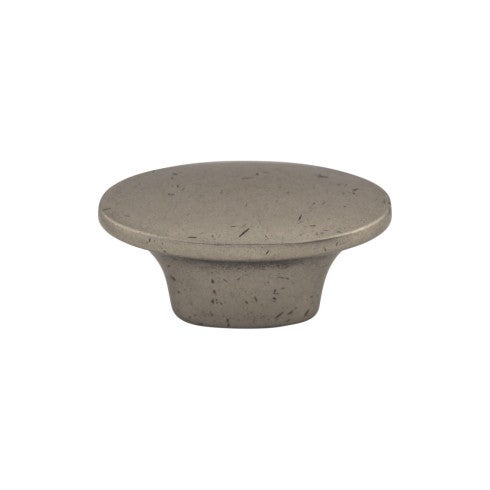 Top Knobs Dakota Oval Knob 1 1/2" in Pewter Antique