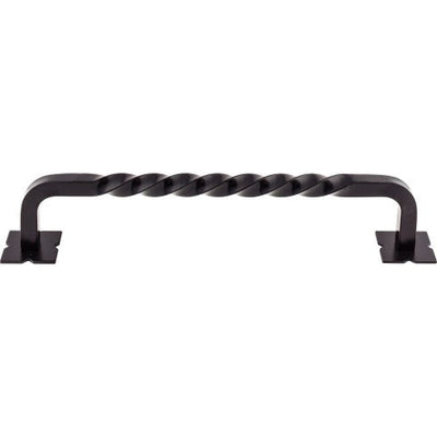 Top Knobs Normandy Twist Pull 12" c-c Appliance Pull in Patina Black
