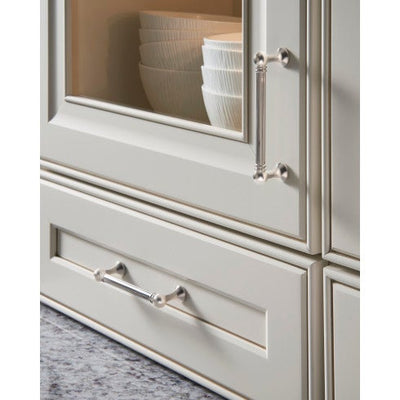 Top Knobs Grace Pull 3 3/4" c-c in Brushed Satin Nickel