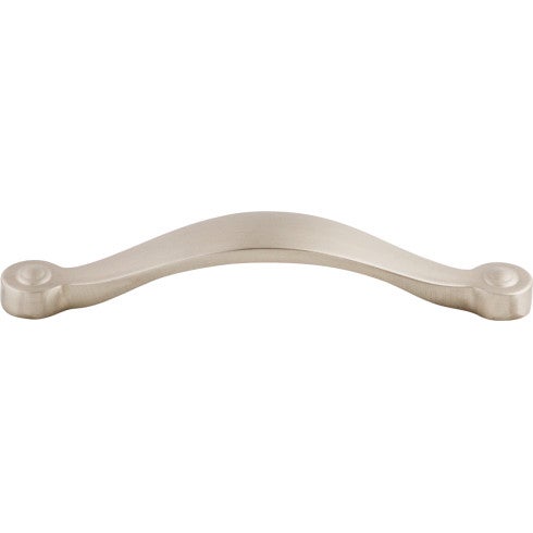 Top Knobs Saddle Pull 5 1/16" c-c in Brushed Satin Nickel