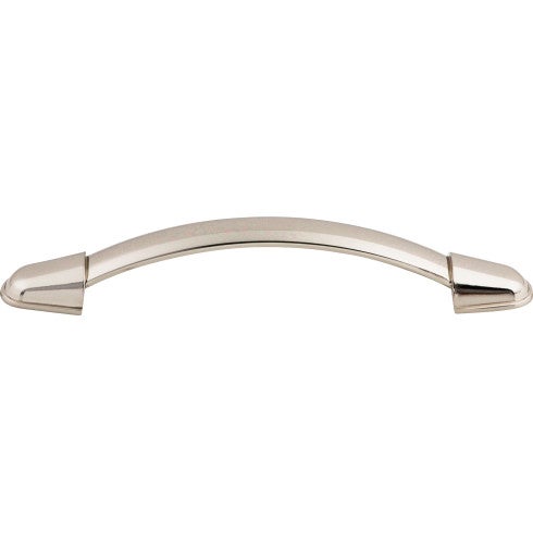 Top Knobs Buckle Pull 5 1/16" c-c in Polished Nickel