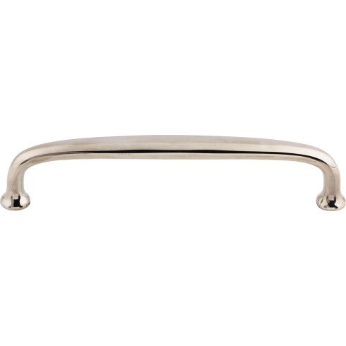 Top Knobs Charlotte Pull 6" c-c in Polished Nickel