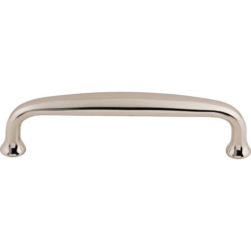 Top Knobs Charlotte Pull 4" c-c in Polished Nickel