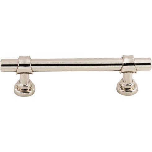 Top Knobs Bit Pull 3 3/4" c-c in Polished Nickel