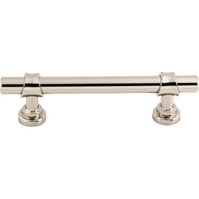 Top Knobs Bit Pull 3 3/4" c-c in Polished Nickel