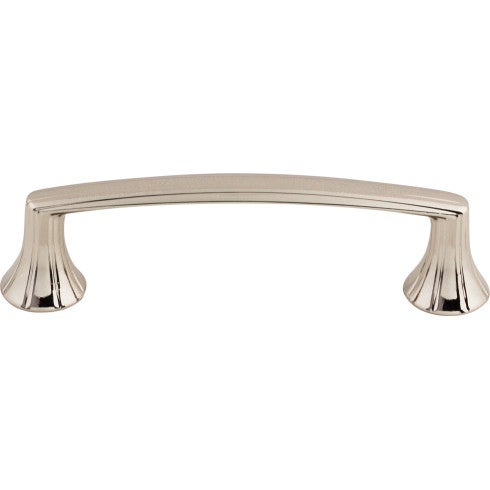 Top Knobs Rue Pull 3 3/4" c-c in Polished Nickel