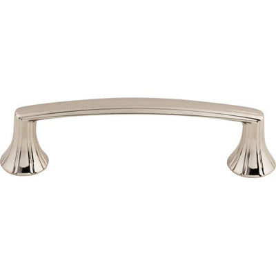 Top Knobs Rue Pull 3 3/4" c-c in Polished Nickel