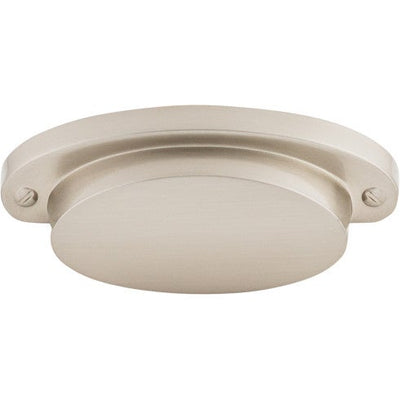 Top Knobs Dakota Cup Pull 2 9/16" c-c in Brushed Satin Nickel