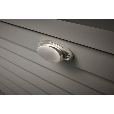 Top Knobs Dakota Cup Pull 2 9/16" c-c in Brushed Satin Nickel