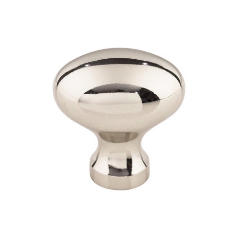 Top Knobs Egg Knob 1 1/4" in Polished Nickel