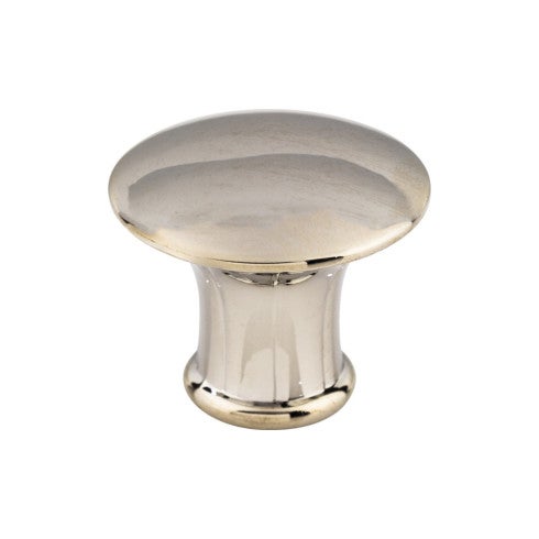 Top Knobs Lund Knob 1 1/4" in Polished Nickel