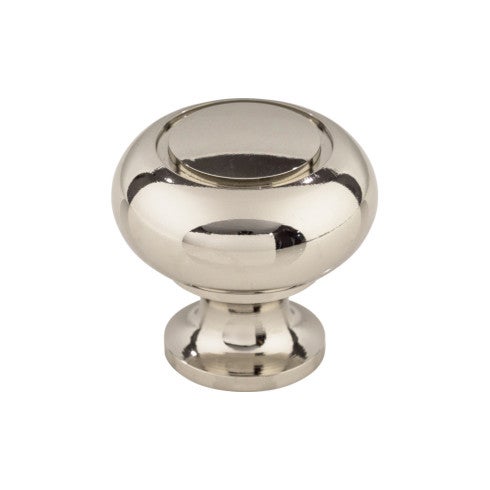 Top Knobs Ring Knob 1 1/4" in Polished Nickel