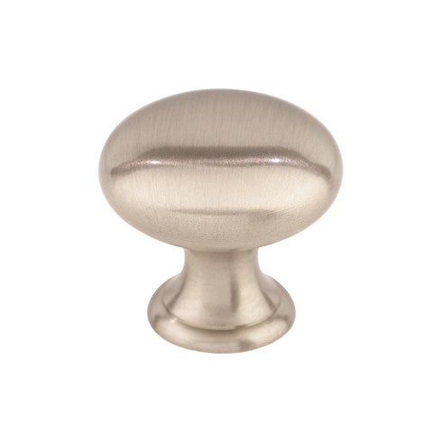 Top Knobs Asbury Mushroom Knob 15/16" in Brushed Satin Nickel