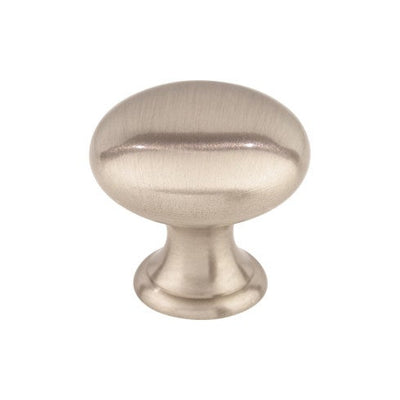 Top Knobs Asbury Mushroom Knob 15/16" in Brushed Satin Nickel