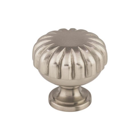 Top Knobs Melon Knob 1 1/4" in Brushed Satin Nickel