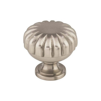 Top Knobs Melon Knob 1 1/4" in Brushed Satin Nickel