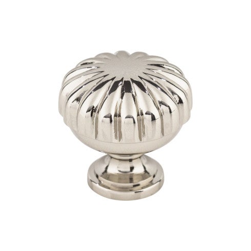 Top Knobs Melon Knob 1 1/4" in Polished Nickel