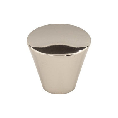 Top Knobs Cone Knob 1 1/16" in Polished Nickel