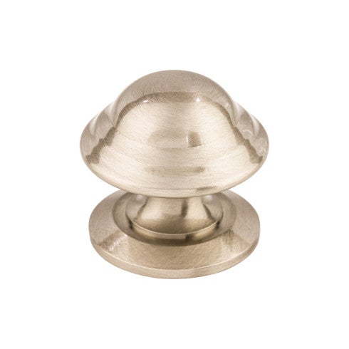 Top Knobs Empress Knob 1 3/8" in Brushed Satin Nickel