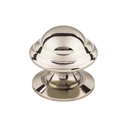 Top Knobs Empress Knob 1 3/8" in Polished Nickel