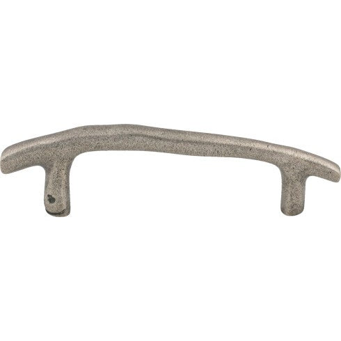 Top Knobs Aspen Twig Pull 3 1/2" c-c in Silicon Bronze Light
