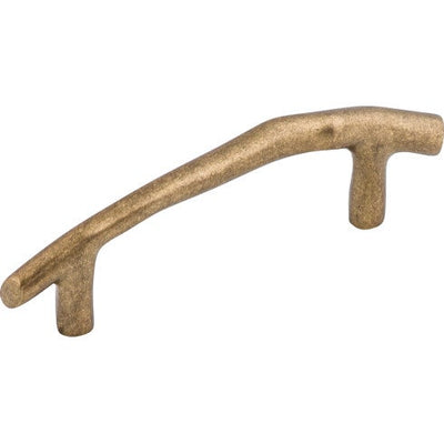 Top Knobs Aspen Twig Pull 3 1/2" c-c in Light Bronze