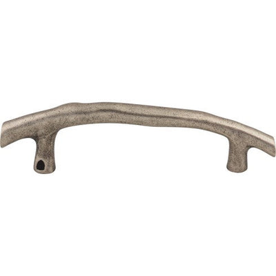Top Knobs Aspen Twig Pull 5" c-c in Silicon Bronze Light