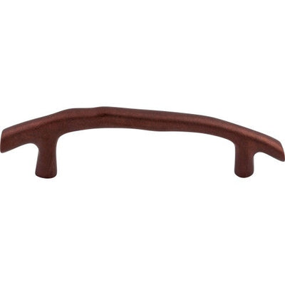 Top Knobs Aspen Twig Pull 5" c-c in Mahogany Bronze