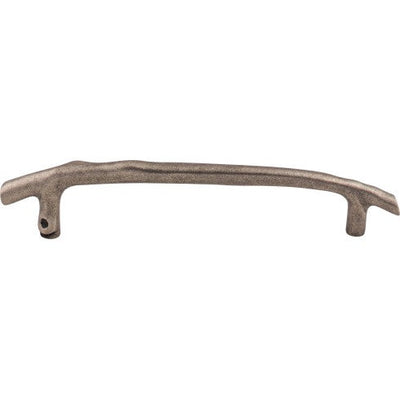 Top Knobs Aspen Twig Pull 8" c-c in Silicon Bronze Light