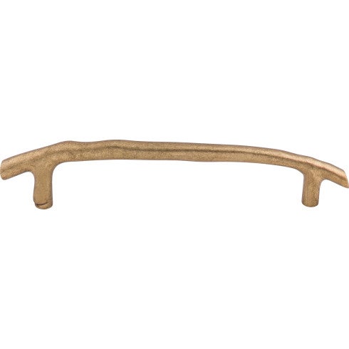 Top Knobs Aspen Twig Pull 8" c-c in Light Bronze