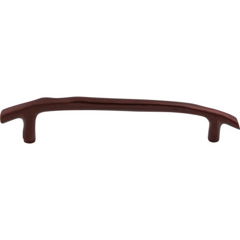 Top Knobs Aspen Twig Pull 8" c-c in Mahogany Bronze