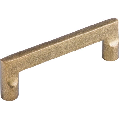 Top Knobs Aspen Flat Sided Pull 4" c-c in Light Bronze
