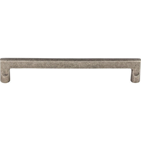 Top Knobs Aspen Flat Sided Pull 9" c-c in Silicon Bronze Light