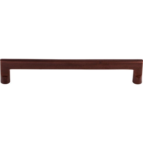Top Knobs Aspen Flat Sided Pull 9" c-c in Mahogany Bronze