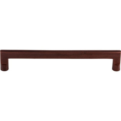 Top Knobs Aspen Flat Sided Pull 9" c-c in Mahogany Bronze