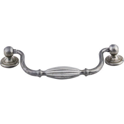 Top Knobs Tuscany Drop Pull 5 1/16" c-c in Pewter Light