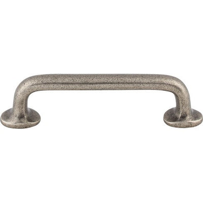 Top Knobs Aspen Rounded Pull 4" c-c in Silicon Bronze Light