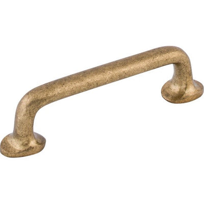 Top Knobs Aspen Rounded Pull 4" c-c in Light Bronze