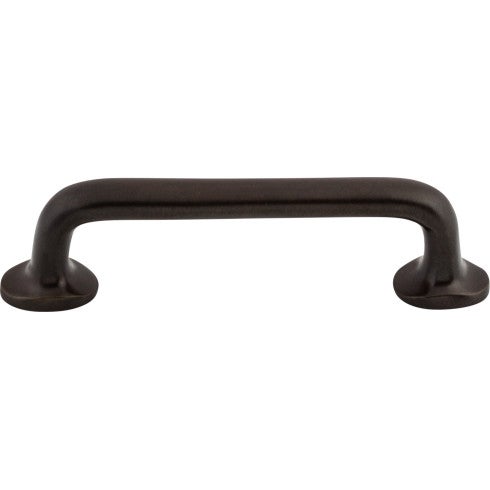 Top Knobs Aspen Rounded Pull 4" c-c in Medium Bronze