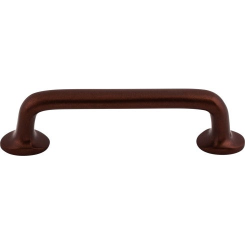 Top Knobs Aspen Rounded Pull 4" c-c in Mahogany Bronze