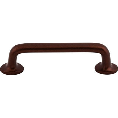 Top Knobs Aspen Rounded Pull 4" c-c in Mahogany Bronze